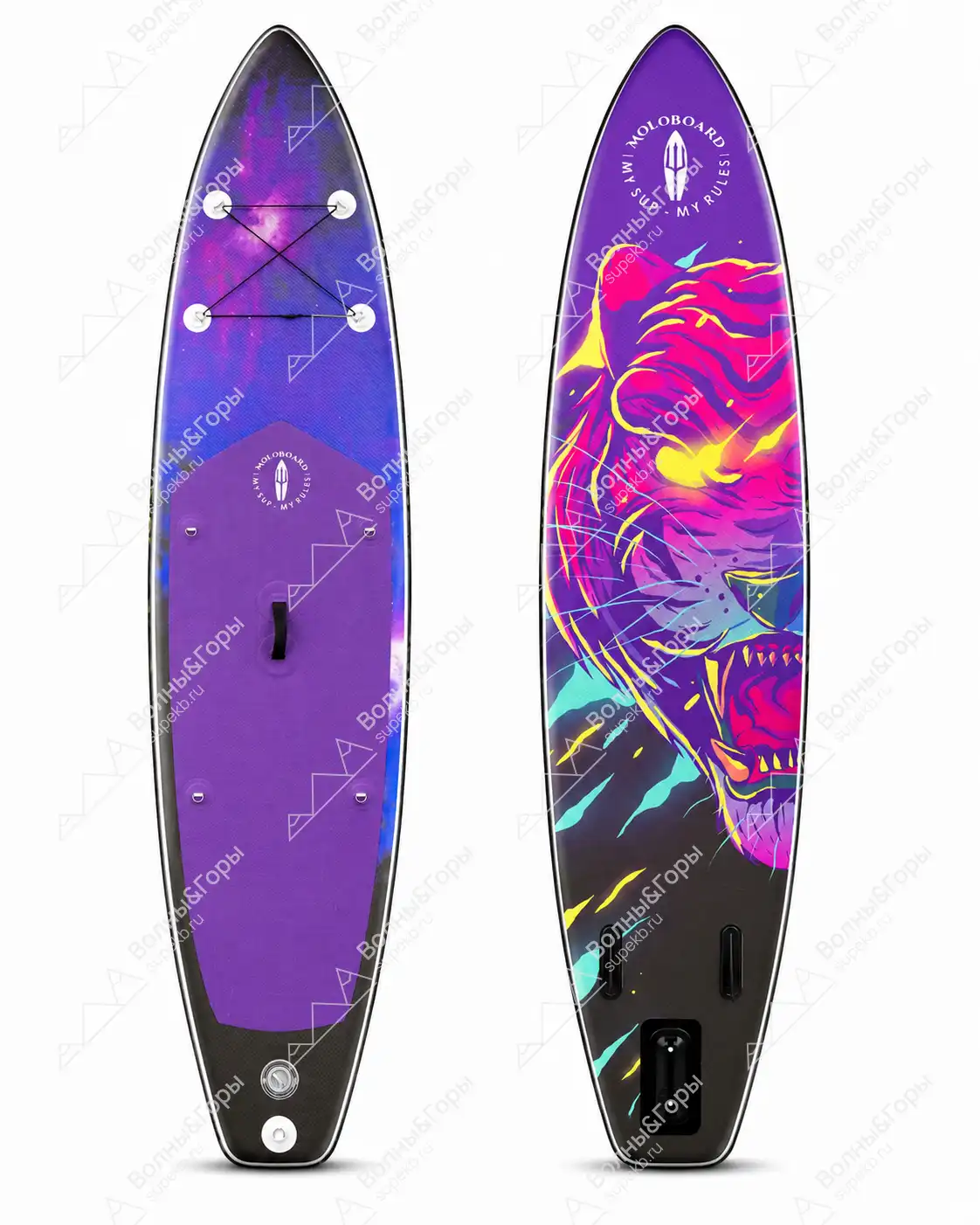 Sup-доска MoloBoard Purple Tiger 11’0"