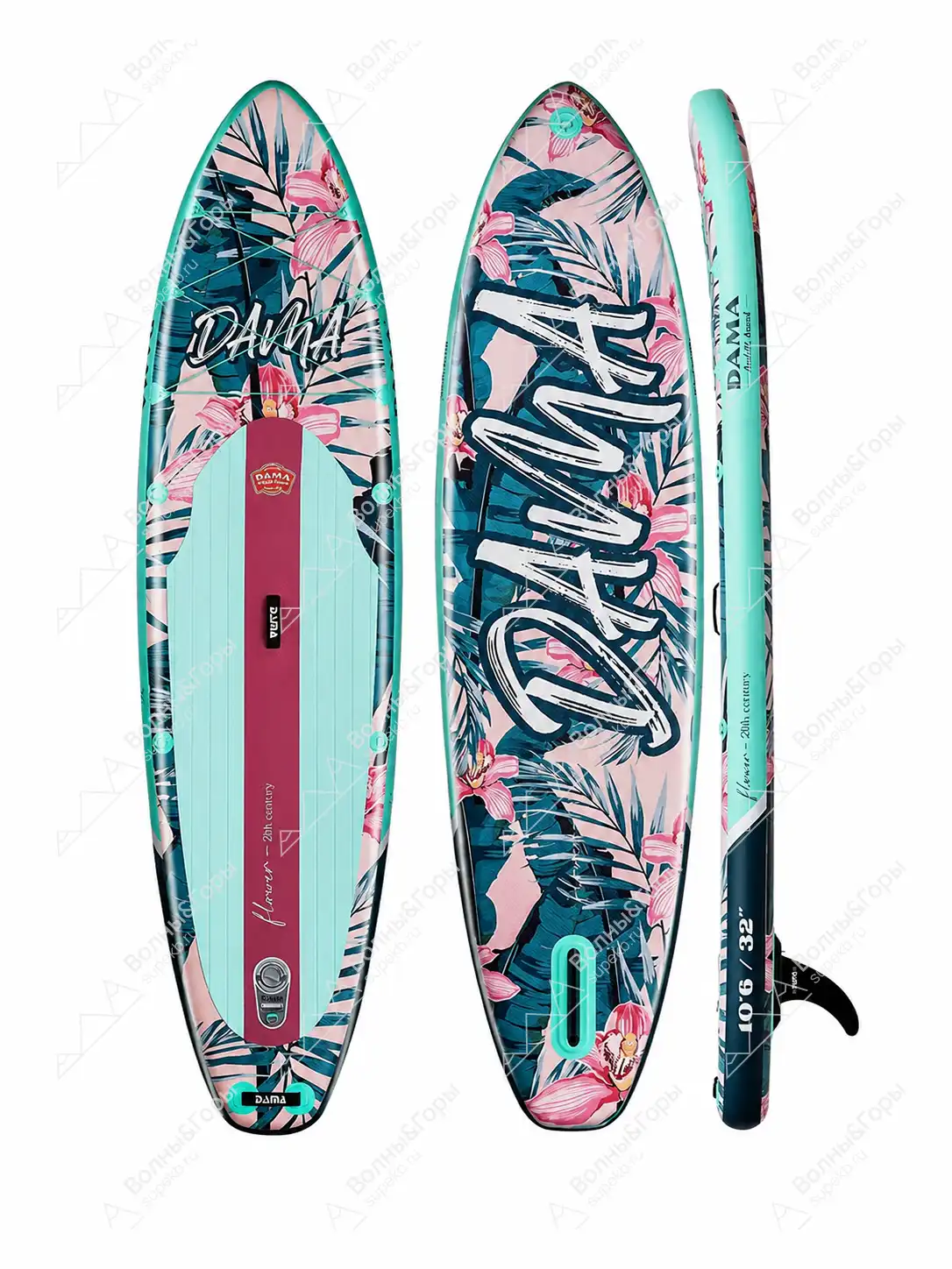 Sup-доска Dama Flower Pink 10'6"